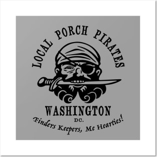 Porch Pirates. Washington Posters and Art